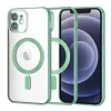 Techsuit - Luxury Crystal MagSafe tok - iPhone 12 - Zöld átlátszó