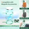 Techsuit - Luxury Crystal MagSafe tok - iPhone 12 Pro Max - Zöld átlátszó