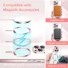 Techsuit - Luxury Crystal MagSafe tok - iPhone 12 Pro - Rózsaszín átlátszó