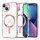 Techsuit - Luxury Crystal MagSafe tok - iPhone 13 - Rózsaszín átlátszó