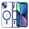 Techsuit - Luxury Crystal MagSafe tok - iPhone 13 - Kék átlátszó