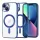 Techsuit - Luxury Crystal MagSafe tok - iPhone 13 - Kék átlátszó