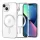 Techsuit - Luxury Crystal MagSafe tok - iPhone 13 - Ezüst átlátszó