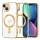 Techsuit - Luxury Crystal MagSafe tok - iPhone 13 - Arany átlátszó