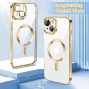 Techsuit - Luxury Crystal MagSafe tok - iPhone 13 - Arany átlátszó