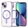 Techsuit - Luxury Crystal MagSafe tok - iPhone 13 - Lila átlátszó
