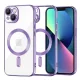 Techsuit - Luxury Crystal MagSafe tok - iPhone 13 - Lila átlátszó