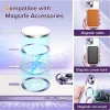 Techsuit - Luxury Crystal MagSafe tok - iPhone 13 - Lila átlátszó