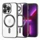 Techsuit - Luxury Crystal MagSafe - iPhone 13 Pro - Fekete átlátszó