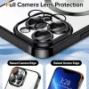 Techsuit - Luxury Crystal MagSafe tok - iPhone 13 Pro Max - Fekete átlátszó