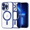Techsuit - Luxury Crystal MagSafe tok - iPhone 13 Pro Max - Kék átlátszó
