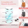 Techsuit - Luxury Crystal MagSafe tok - iPhone 14 - Rózsaszín átlátszó
