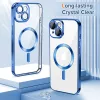 Techsuit - Luxury Crystal MagSafe - iPhone 14 - Kék átlátszó