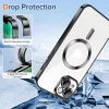Techsuit - Luxury Crystal MagSafe tok - iPhone 14 Plus - Fekete átlátszó