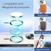 Techsuit - Luxury Crystal MagSafe tok - iPhone 14 Plus - Fekete átlátszó