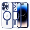 Techsuit - Luxury Crystal MagSafe tok - iPhone 14 Pro - Kék átlátszó