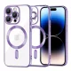 Techsuit - Luxury Crystal MagSafe tok - iPhone 14 Pro - Lila átlátszó