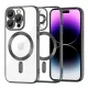 Techsuit - Luxury Crystal MagSafe tok - iPhone 14 Pro Max - Fekete átlátszó