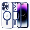 Techsuit - Luxury Crystal MagSafe tok - iPhone 14 Pro Max - Kék átlátszó