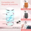Techsuit - Luxury Crystal MagSafe tok - iPhone 15 - Rózsaszín átlátszó