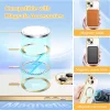 Techsuit - Luxury Crystal MagSafe tok - iPhone 15 - Arany átlátszó