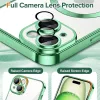 Techsuit - Luxury Crystal MagSafe tok - iPhone 15 Plus - Fekete átlátszó
