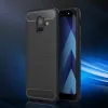 Techsuit - Carbon szilikon tok - Samsung Galaxy A6 2018 - Fekete