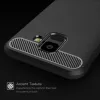 Techsuit - Carbon szilikon tok - Samsung Galaxy A6 2018 - Fekete
