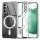 Techsuit - Luxury Crystal MagSafe tok - Samsung Galaxy S22 Plus 5G - Ezüst átlátszó