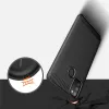 Techsuit - Carbon szilikon tok - Samsung Galaxy M21 / M30S - Fekete