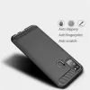 Techsuit - Carbon szilikon tok - Samsung Galaxy M21 / M30S - Fekete