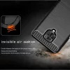 Techsuit - Carbon szilikon tok - Xiaomi Redmi Note 9S / Redmi Note 9 Pro / Note 9 Pro Max - Fekete