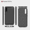 Techsuit - Carbon szilikon tok - Huawei P20 Pro - Fekete