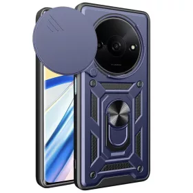   Techsuit - CamShield ütésálló tok - Xiaomi Redmi A3 / Redmi A3x - Kék