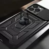 Techsuit - CamShield ütésálló tok - iPhone 15 Pro - Kék