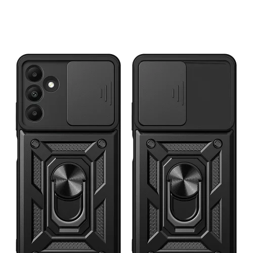 Techsuit - Camshield ütésálló tok - Samsung Galaxy A15 4G / A15 5G - Kék