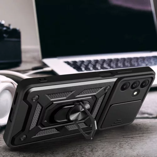 Techsuit - Camshield ütésálló tok - Samsung Galaxy A15 4G / A15 5G - Kék