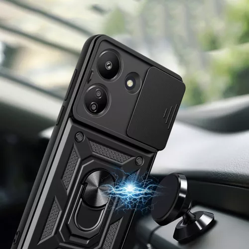 Techsuit - CamShield ütésálló tok - Xiaomi Redmi 13C 5G - Kék