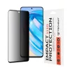 Techsuit - 111D Privacy betekintésgátló üvegfólia - Honor X8a / X8 4G - Fekete