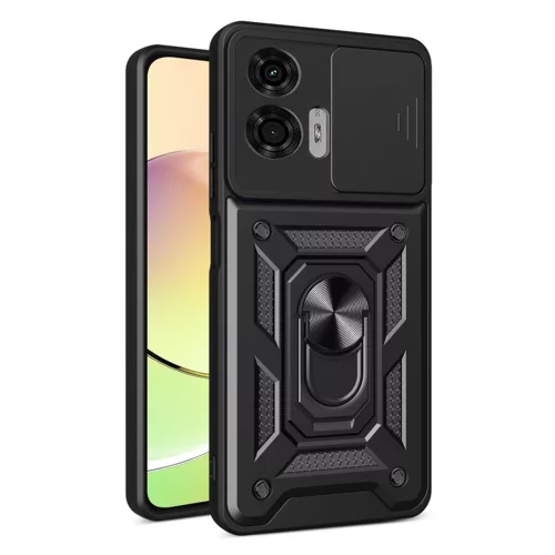 Techsuit - CamShield ütésálló tok - Motorola Moto G24 Power - Fekete