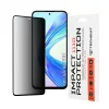 Techsuit - 111D Privacy betekintésgátló üvegfólia - Honor X7b / X7b 5G / 90 SMART - Fekete
