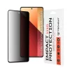 Techsuit - 111D Privacy betekintésgátló üvegfólia - Xiaomi Redmi Note 13 Pro 4G / Poco M6 Pro 4G - Fekete