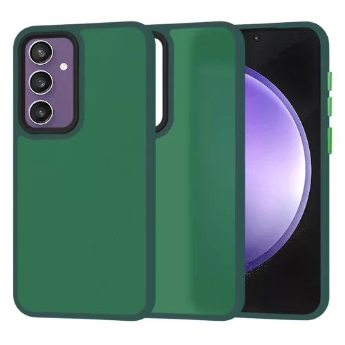 Techsuit - HaloFrost Series - Samsung Galaxy S23 FE - Midnight Green