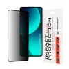 Techsuit - 111D Privacy betekintésgátló üvegfólia - Xiaomi 13T / 13T Pro - Fekete