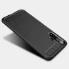 Techsuit - Carbon szilikon tok - Huawei nova 5T / Honor 20 - Fekete