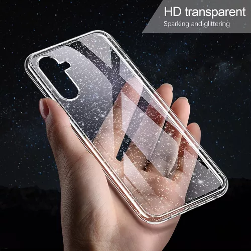 Techsuit - SparkleSkin Series - Samsung Galaxy A54 - Clear