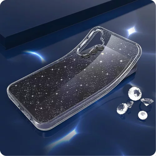 Techsuit - SparkleSkin Series - Samsung Galaxy A15 4G / A15 5G - Clear