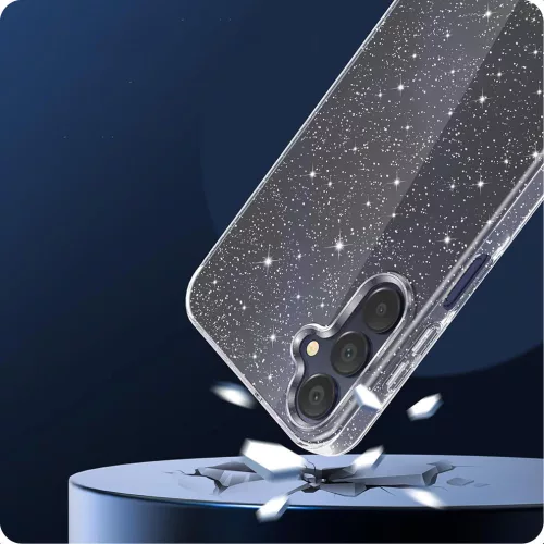 Techsuit - SparkleSkin Series - Samsung Galaxy A55 5G - Clear