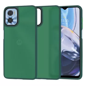   Techsuit - HaloFrost Series - Motorola Moto E22 / Moto E22i - Midnight Green