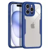 Techsuit - ColorVerse 360 tok kijelzővédővel - iPhone 15 Pro Max - Kék